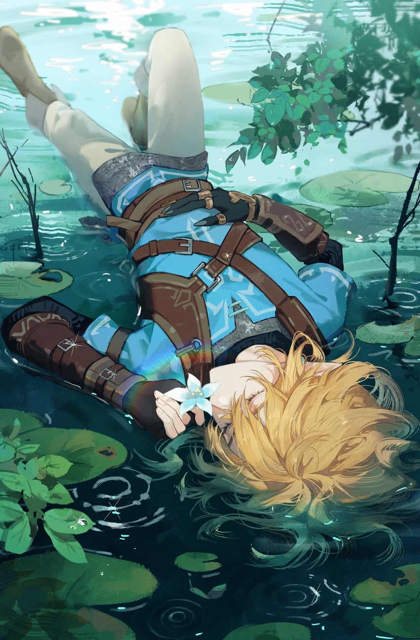 link (the legend of zelda and 1 more) drawn by qianben_shan