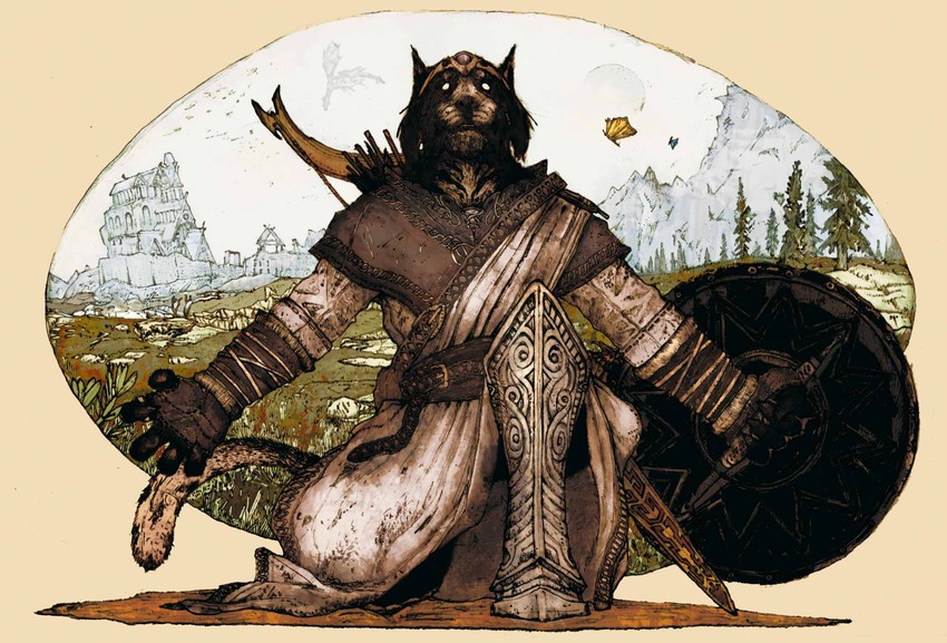the elder scrolls and 1 more drawn by indra_jet