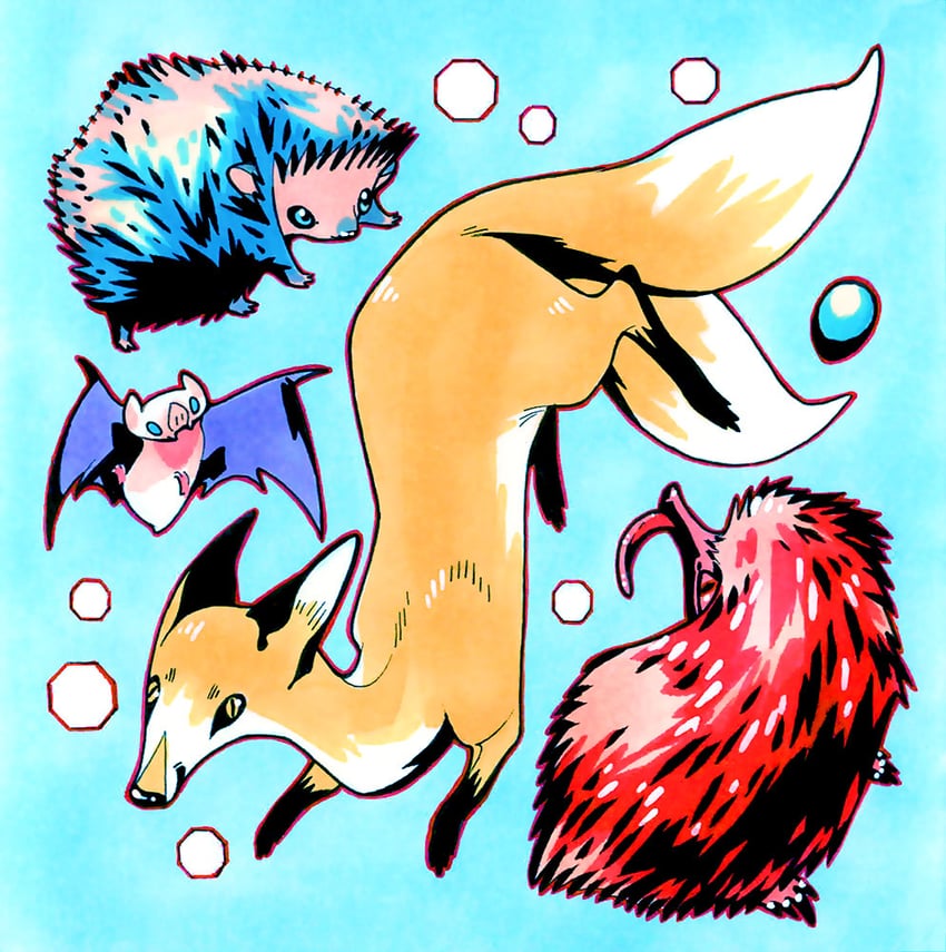 sonic the hedgehog, shadow the hedgehog, rouge the bat, and tails (sonic) drawn by fleebites