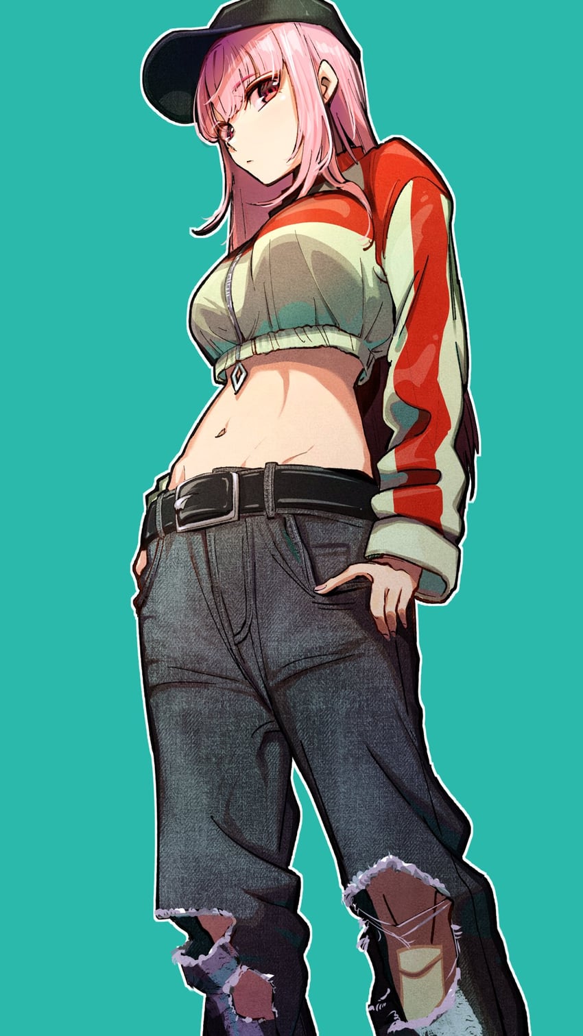 mori calliope (hololive and 1 more) drawn by iris_(tb33064667)