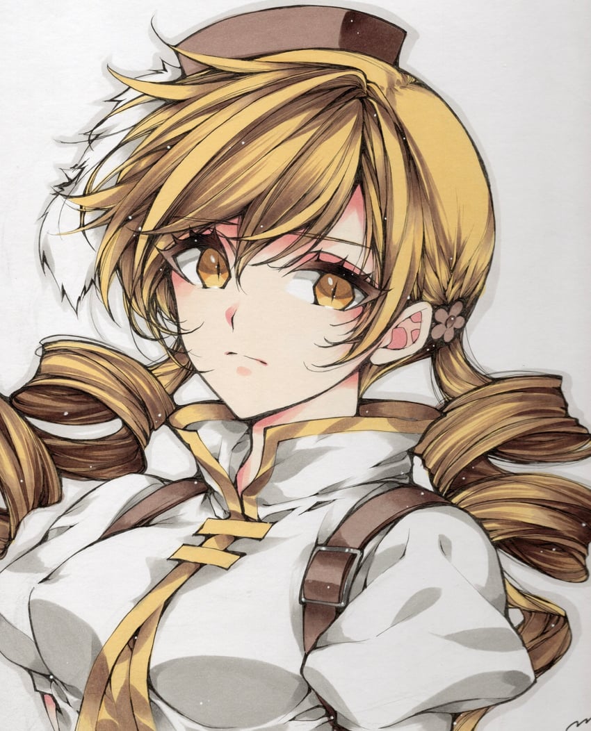 tomoe mami (mahou shoujo madoka magica and 1 more) drawn by misteor