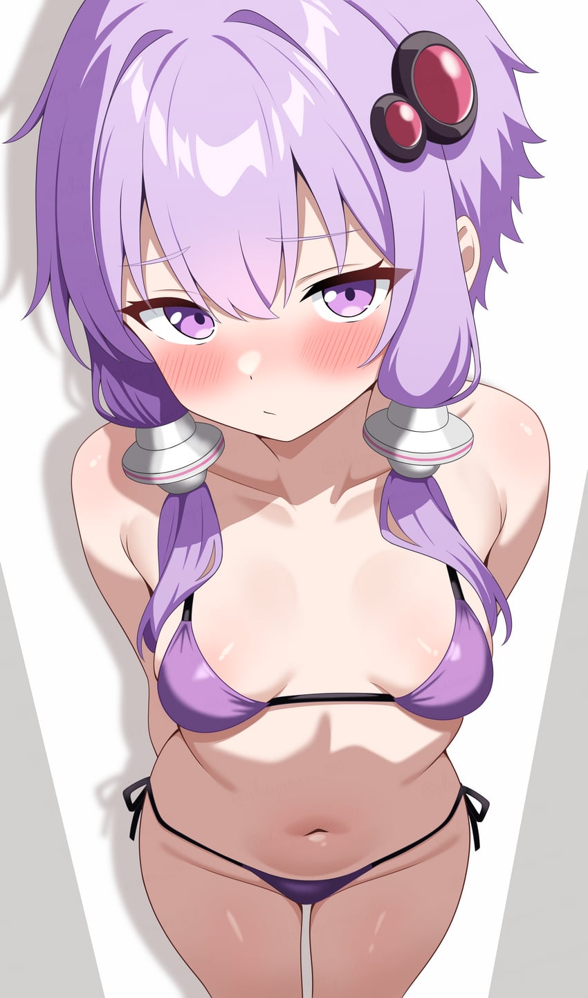 yuzuki yukari (vocaloid and 1 more) drawn by shiguren_39