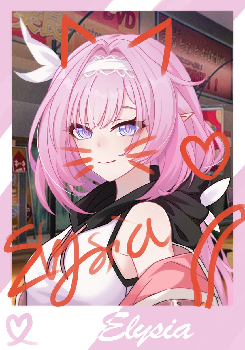 elysia (honkai and 1 more) drawn by m78_zaitaoaotezhanshi
