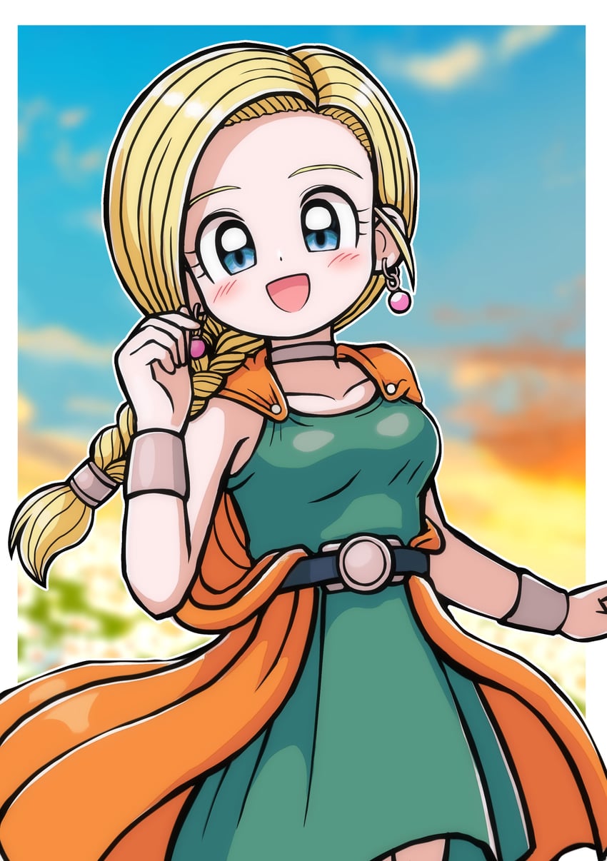 bianca (dragon quest and 1 more) drawn by moyapippi