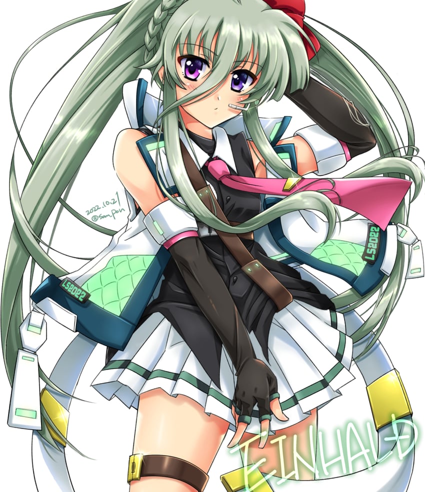 einhard stratos (lyrical nanoha and 3 more) drawn by san-pon