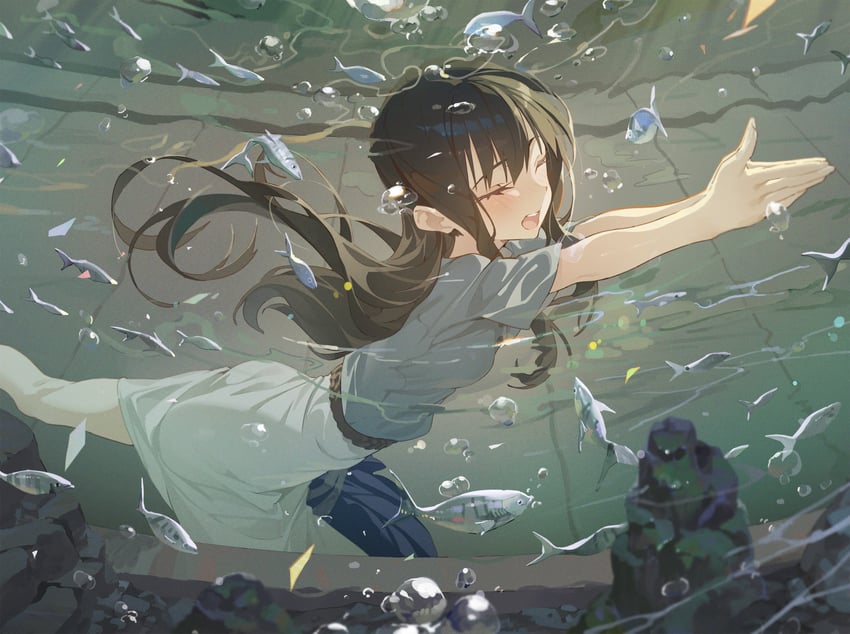 inoue takina (lycoris recoil) drawn by hxxg