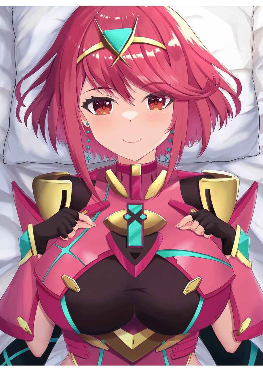 pyra (xenoblade chronicles and 1 more) drawn by shiratamaaji