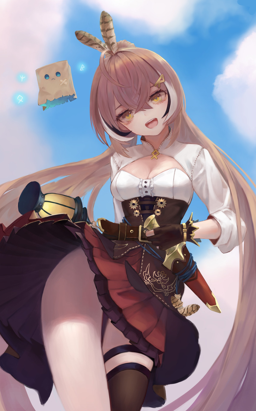 nanashi mumei and friend (hololive and 1 more) drawn by whonyang