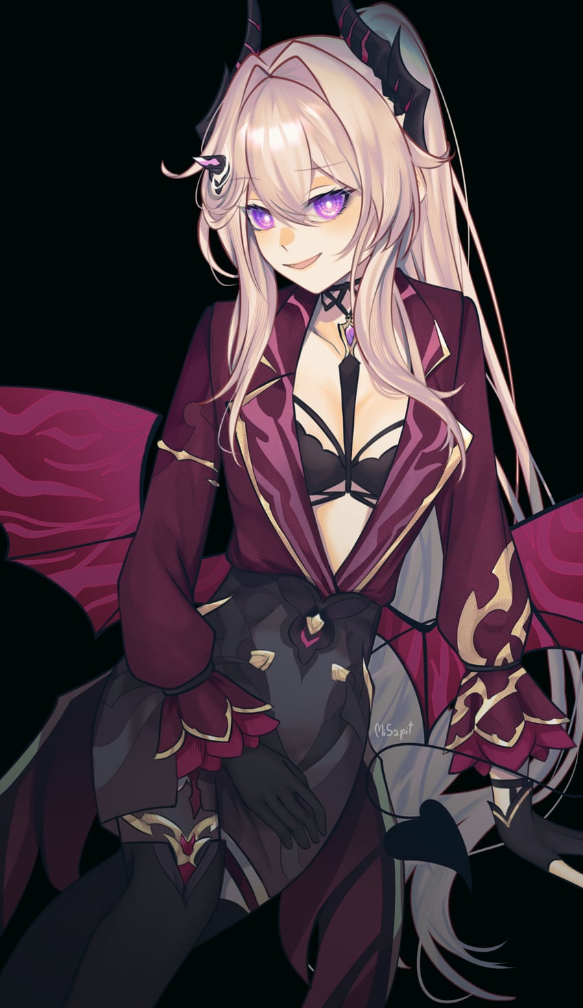 thelema nutriscu (honkai and 1 more) drawn by misapit