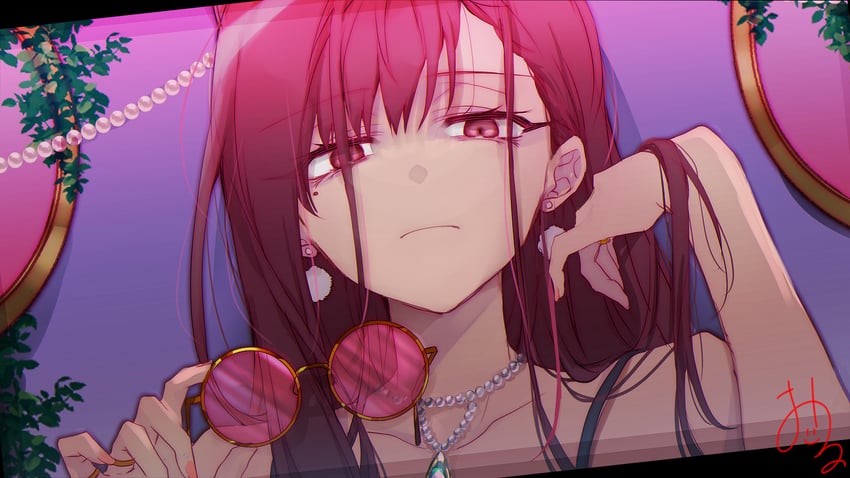 kashiki yuno (milgram) drawn by kao_ru05