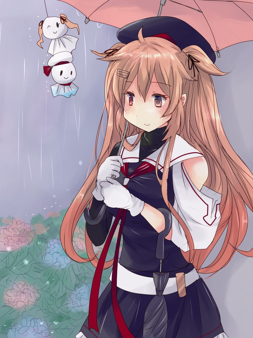murasame, harusame, and murasame kai ni (kantai collection) drawn by hirune_(konekonelkk)