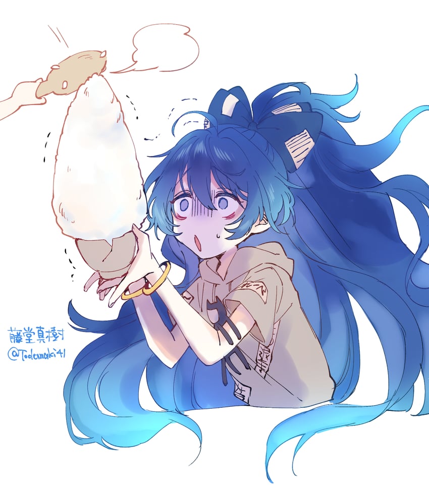 yorigami shion (touhou) drawn by todomaki41