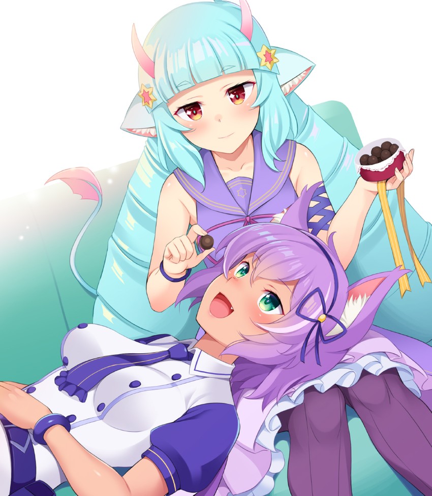 delmin and ruhuyu (show by rock!!) drawn by honda_naoki