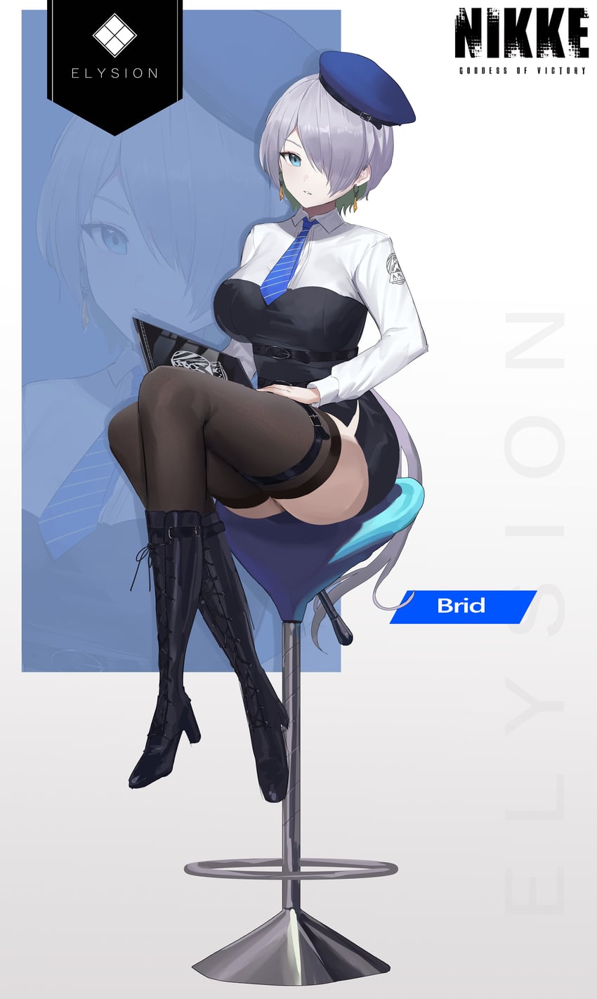 brid (goddess of victory: nikke) drawn by yoru_shitau