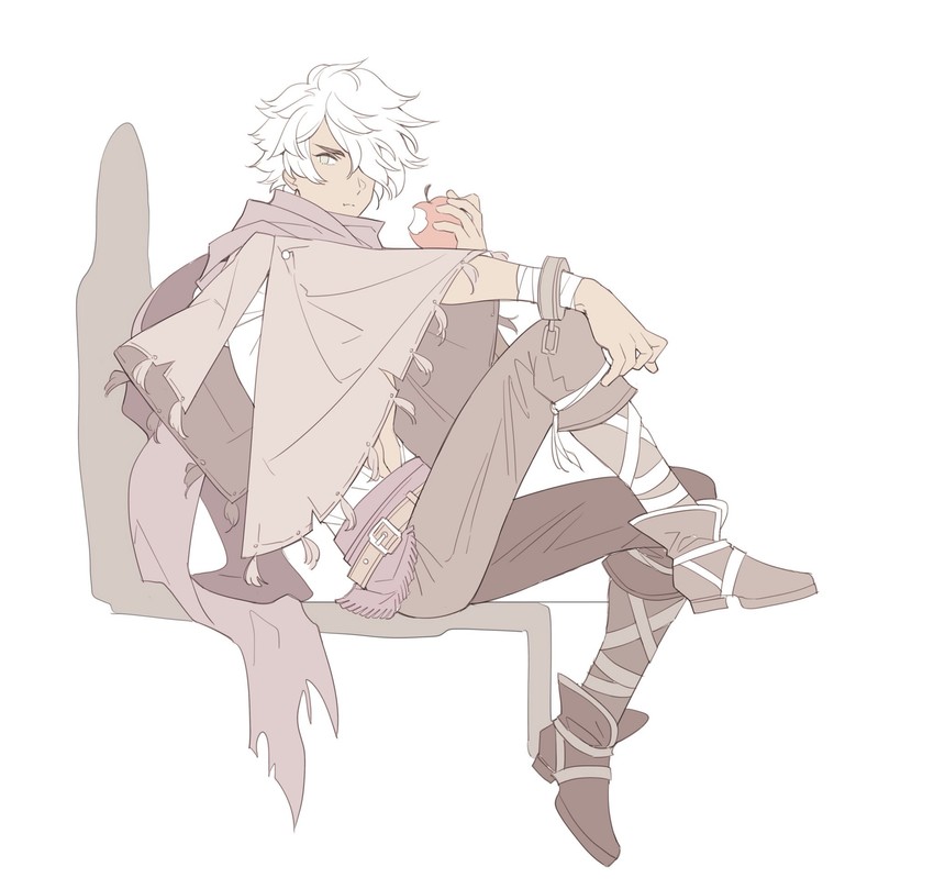 therion (octopath traveler and 1 more) drawn by tecchen