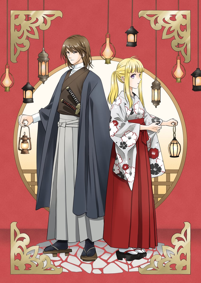 clarine and rutger (fire emblem and 1 more) drawn by midori_no_baku