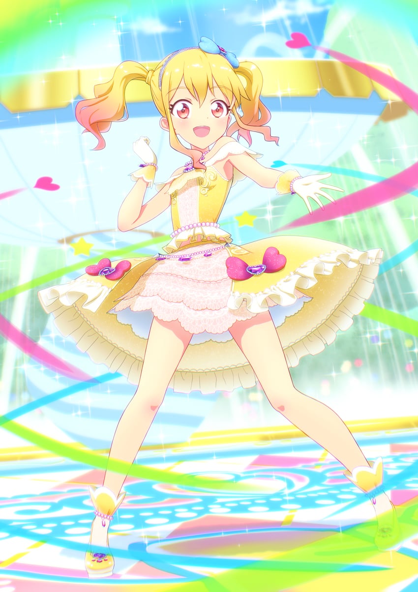 nijino yume (aikatsu! and 1 more) drawn by irigoma_(jikabi_baisen)