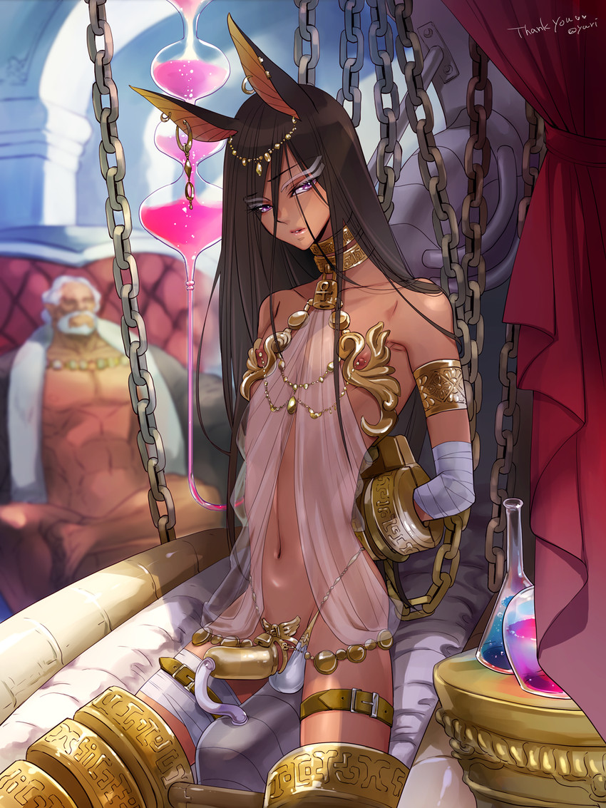 anubis (original and 1 more) drawn by yuriko2755