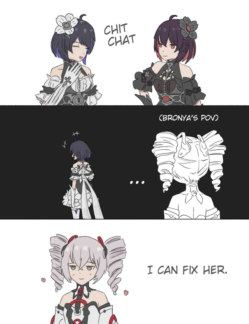 bronya zaychik, seele vollerei, and seele (honkai and 1 more) drawn by korshokor