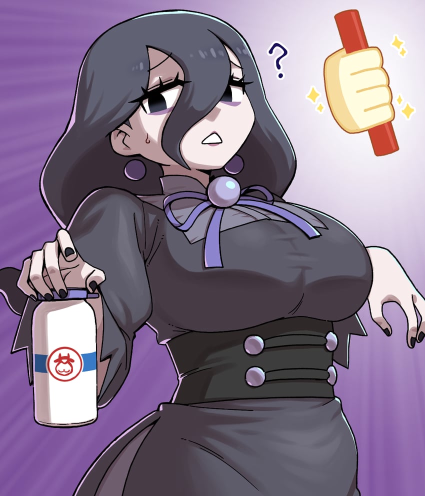 hex maniac (pokemon and 1 more) drawn by nutkingcall