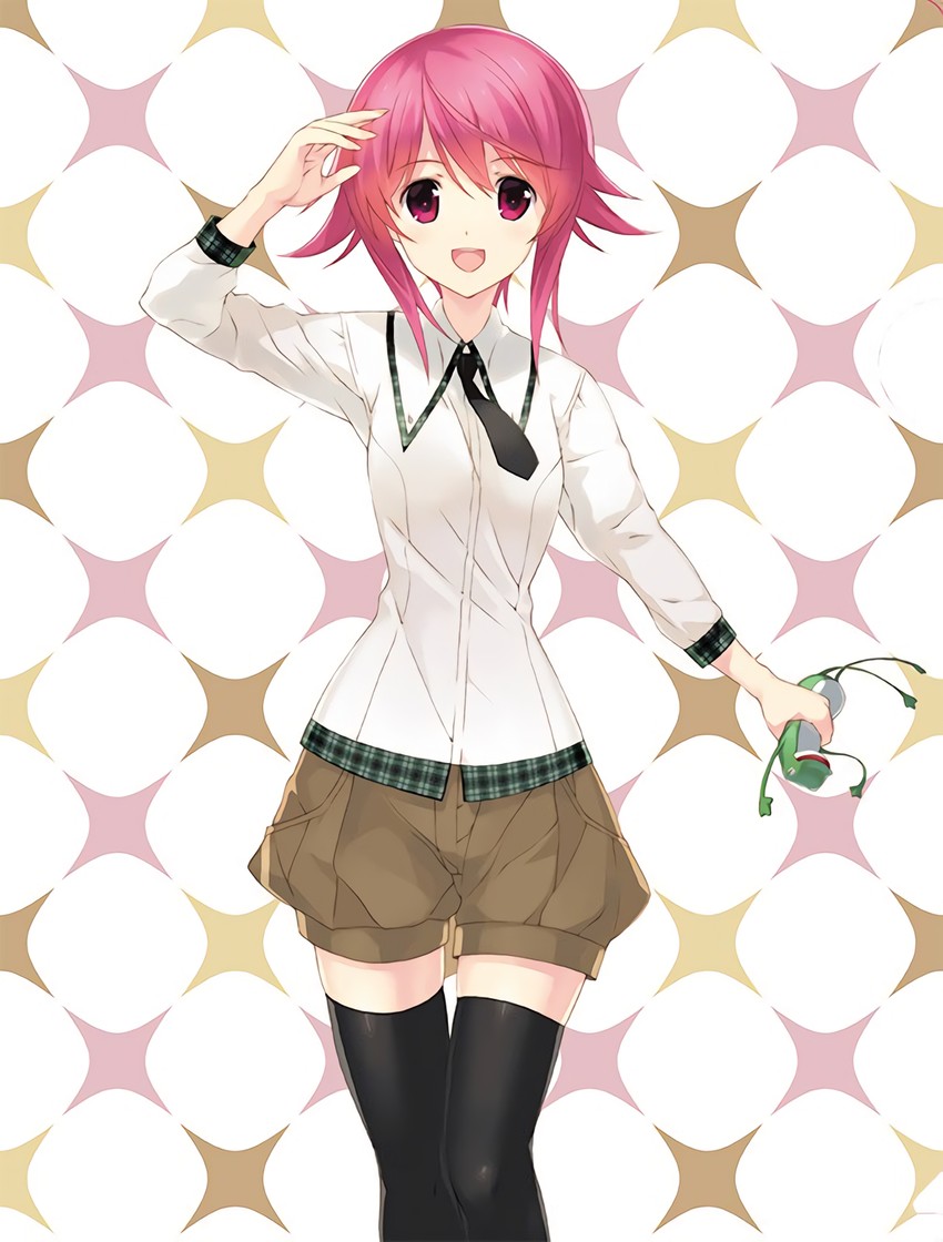 onoe serika and gero-froggy (chaos;child) drawn by sasaki_mutsumi