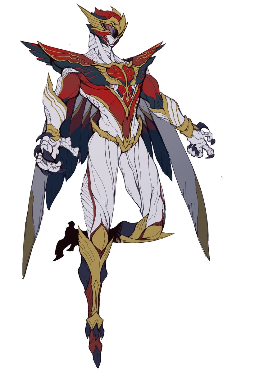 red hawk (super sentai and 1 more) drawn by catball1994