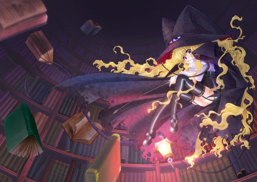 lilith (yami to boushi to hon no tabibito) drawn by carnelian