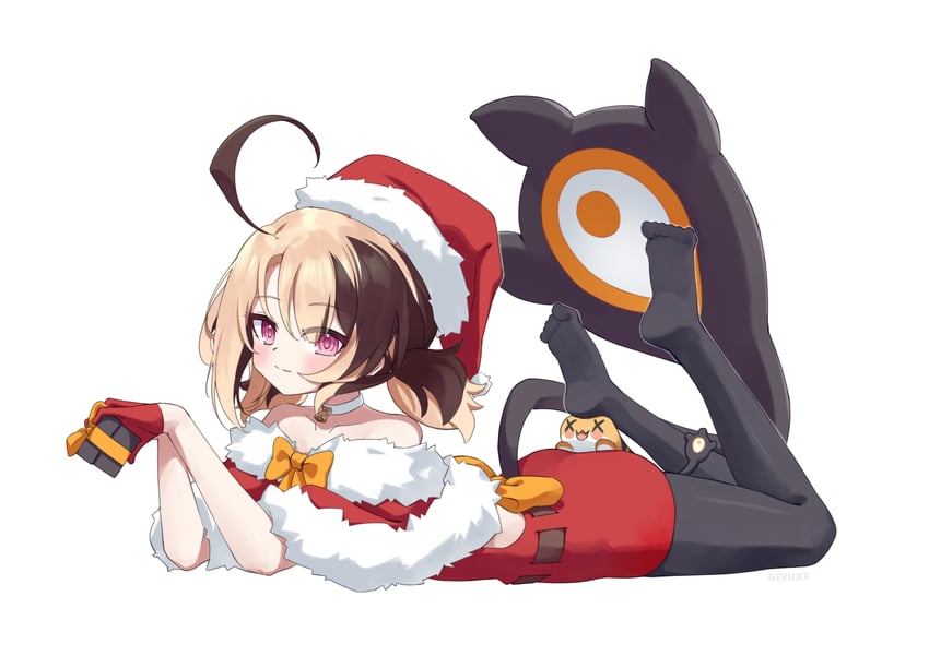 gigi murin (hololive and 1 more) drawn by gevuxx