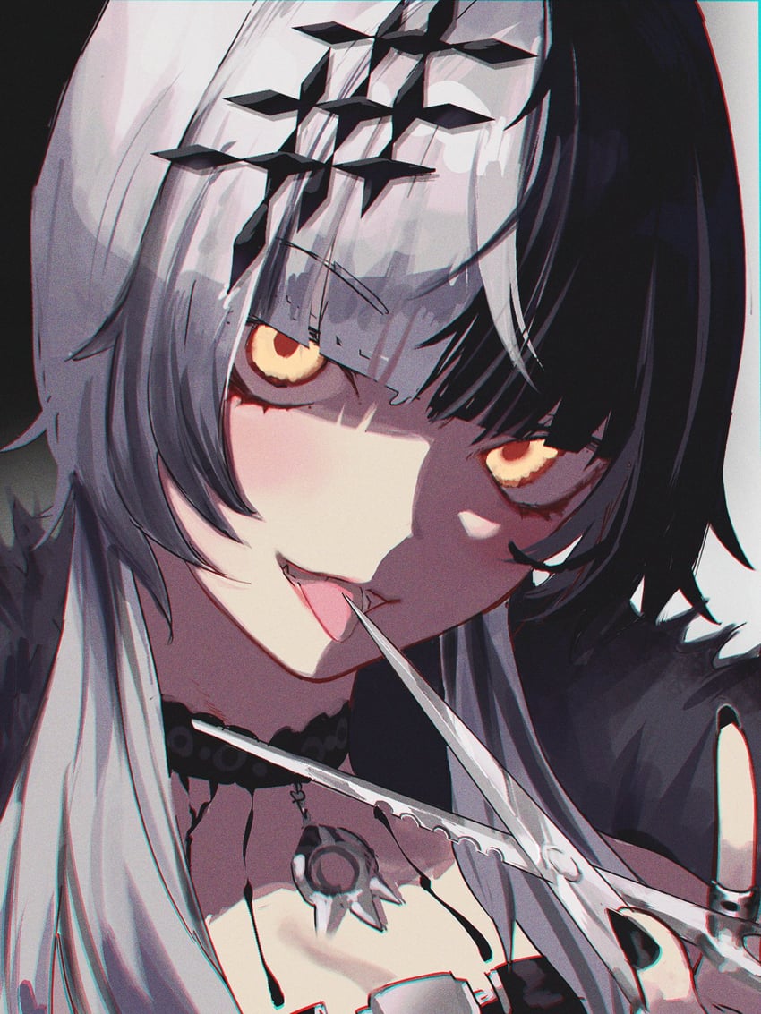 shiori novella (hololive and 1 more) drawn by reon_(98109reon)