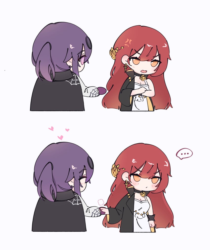 kafka and himeko (honkai and 1 more) drawn by mojiiii222