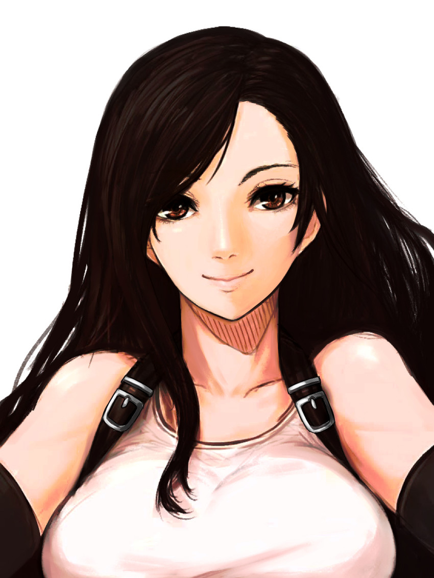 tifa lockhart (final fantasy and 1 more) drawn by kuro_black