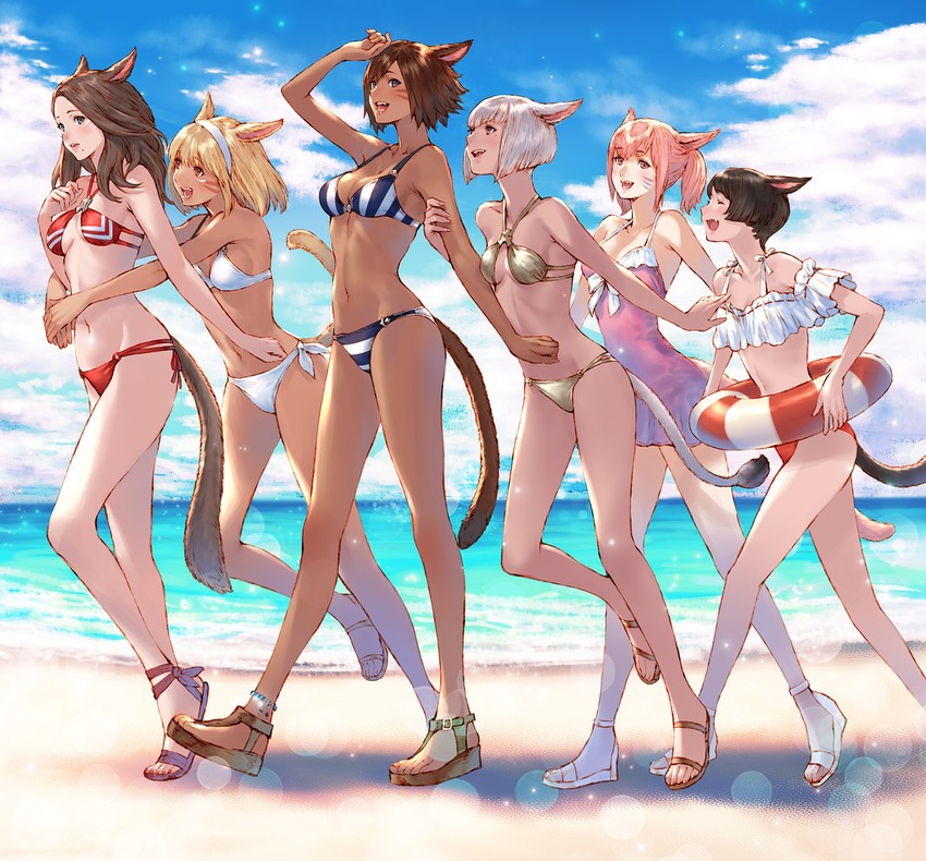 final fantasy and 1 more drawn by makimura_shunsuke