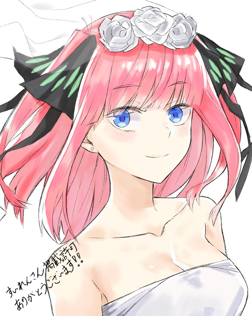 nakano nino (go-toubun no hanayome) drawn by susukida_(sususabu0710)