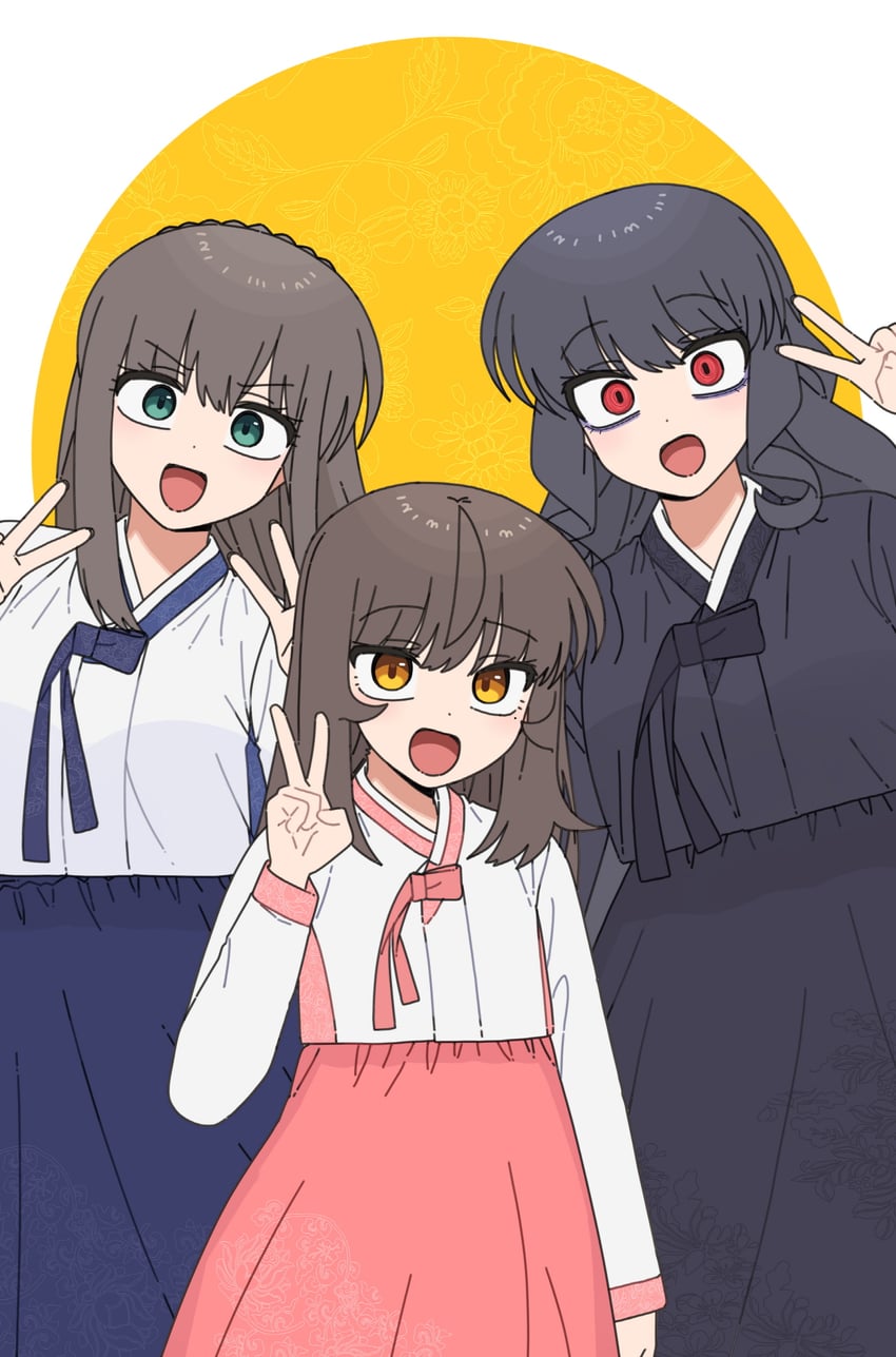 han nuri, yang darae, and kim jisoo (you're under my skin!) drawn by nakta