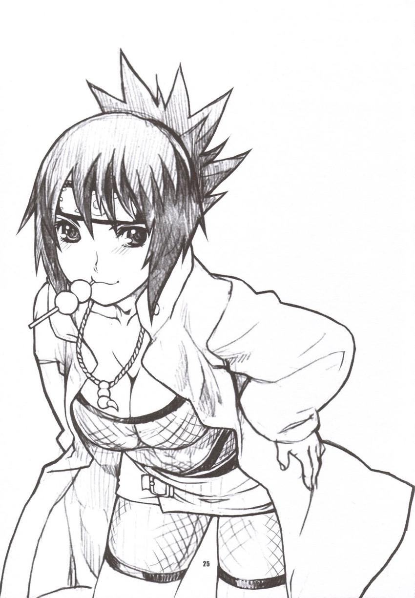 mitarashi anko (naruto and 1 more) drawn by nekomata_naomi