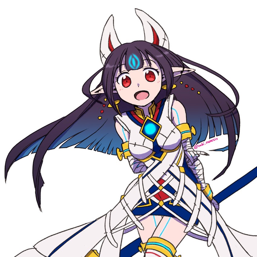 kasandra (xenoblade chronicles and 1 more) drawn by rubi_nemesis