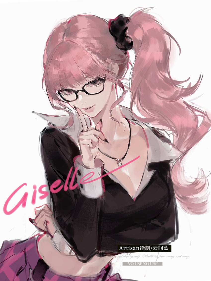 giselle (real life and 1 more) drawn by zhanzhan_lan