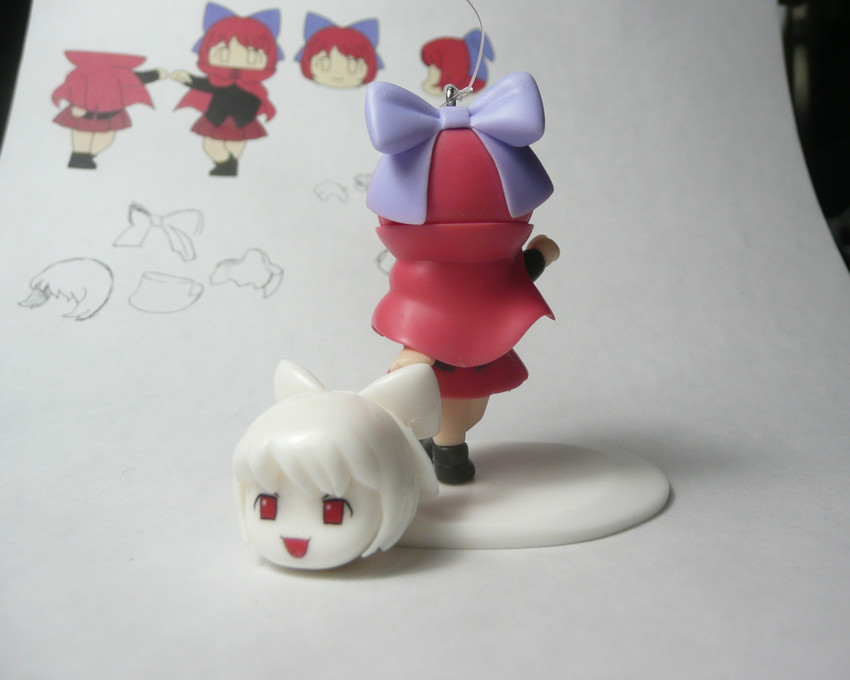 sekibanki (touhou) drawn by fm77av40