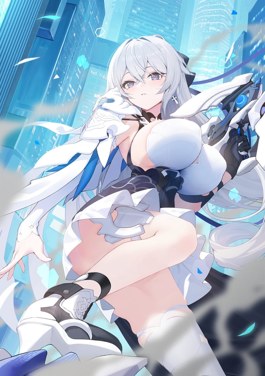 bronya zaychik (honkai and 1 more) drawn by xiujia_yihuizi