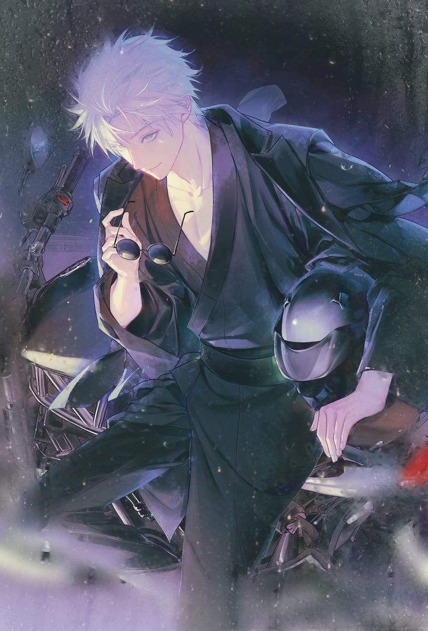 gojou satoru (original and 1 more) drawn by zararol