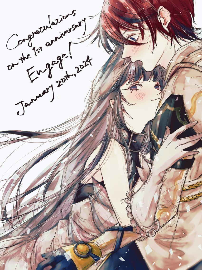 male alear and veyle (fire emblem and 1 more) drawn by hk_539099410