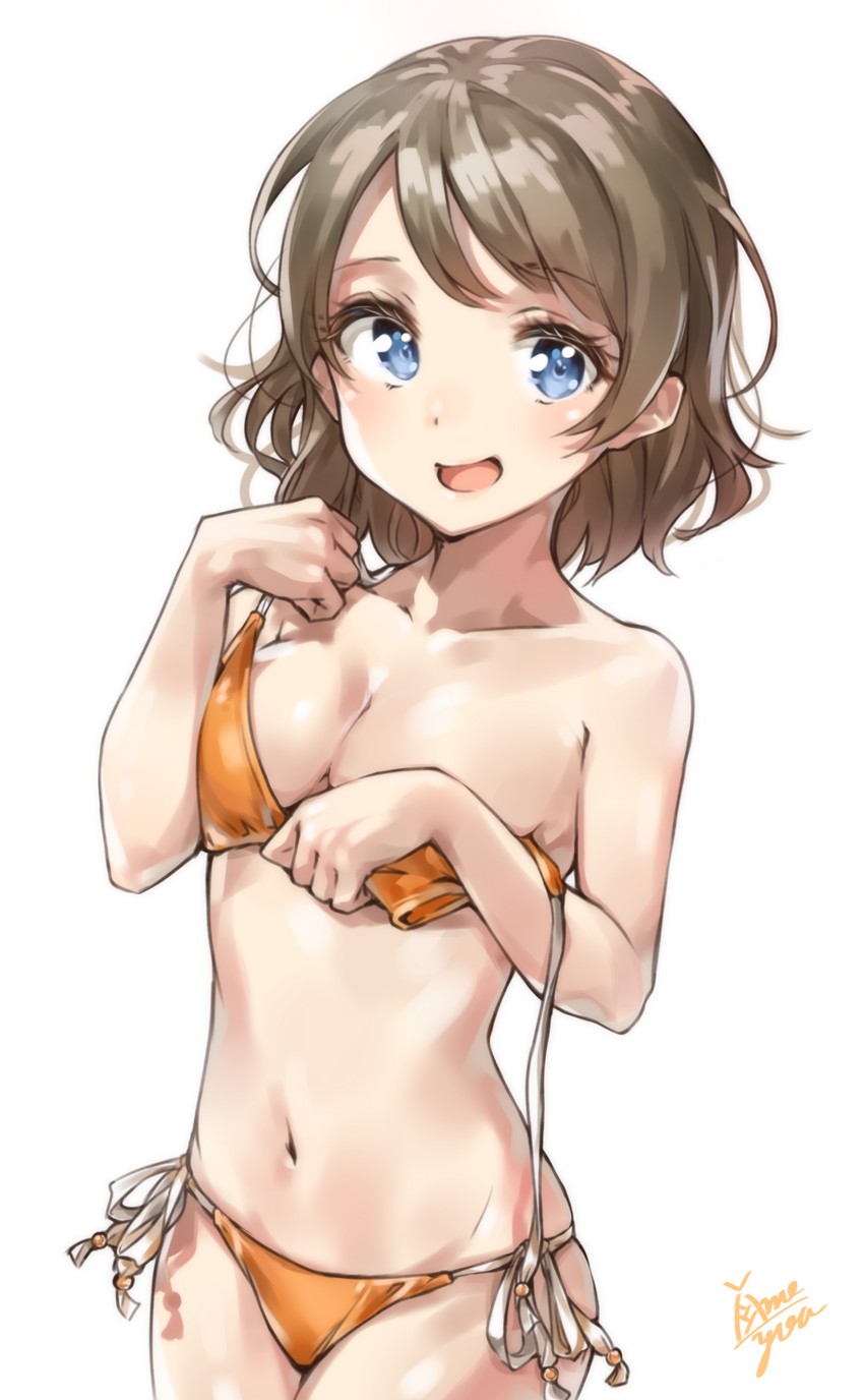watanabe you (love live! and 1 more) drawn by takenoko_no_you