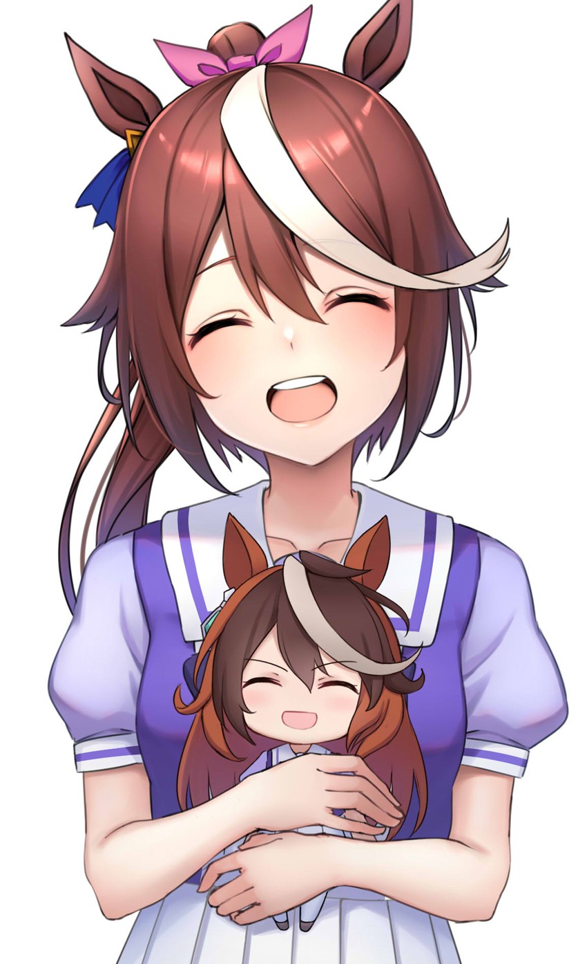 tokai teio and symboli rudolf (umamusume) drawn by ym_(distance819)