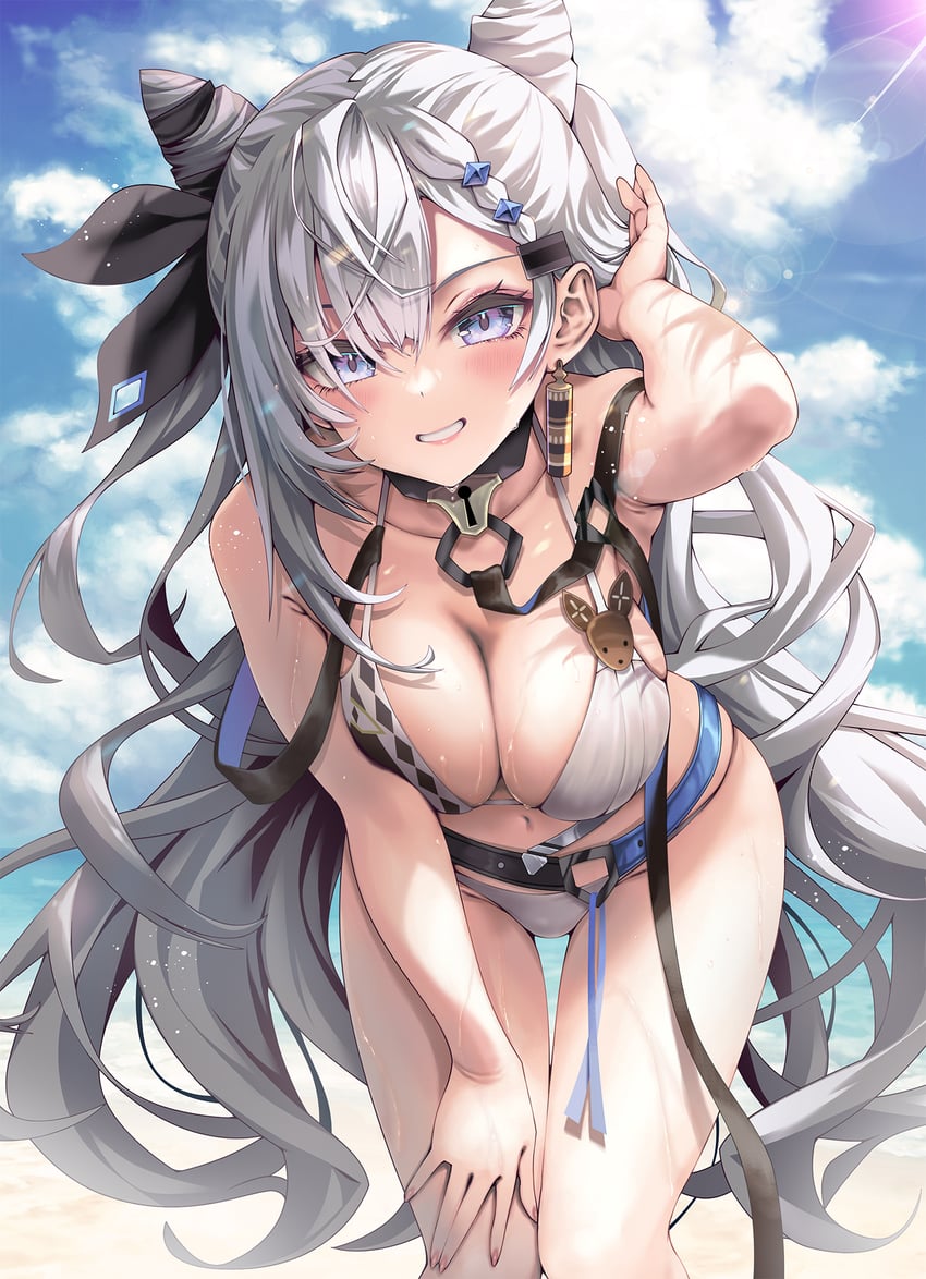 vestia zeta (hololive and 1 more) drawn by kubota_masaki