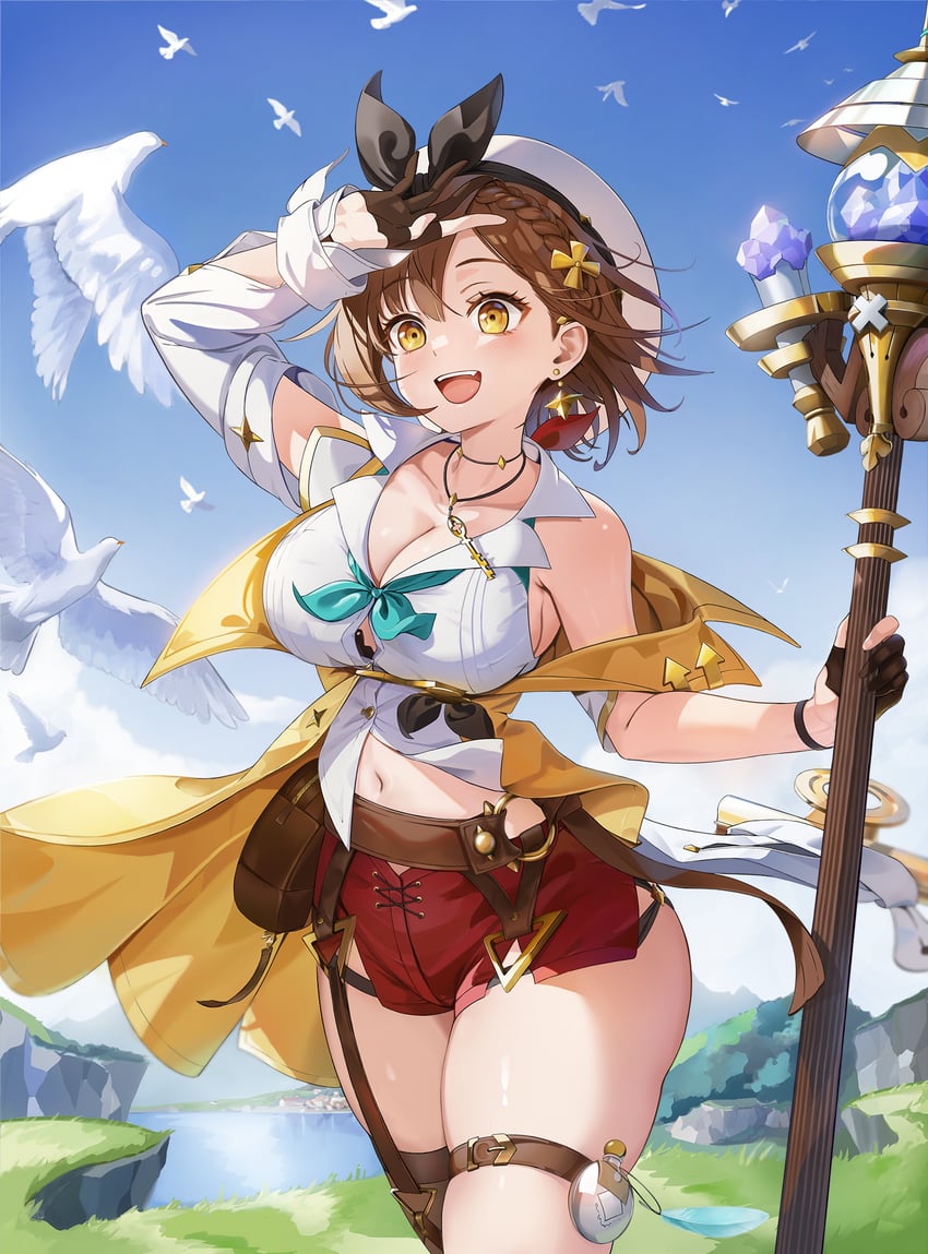 reisalin stout (atelier and 2 more) drawn by mokovancy