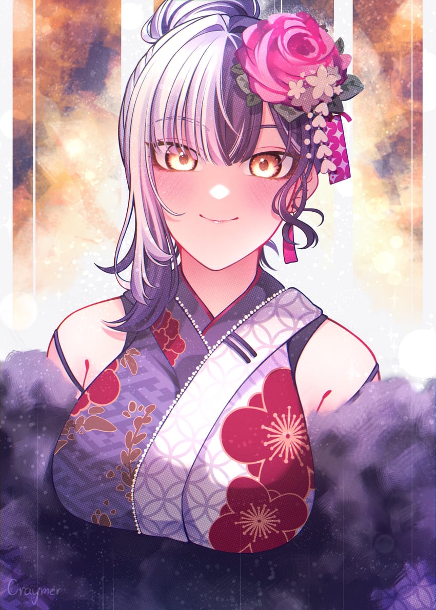 shiori novella (hololive and 1 more) drawn by craymer