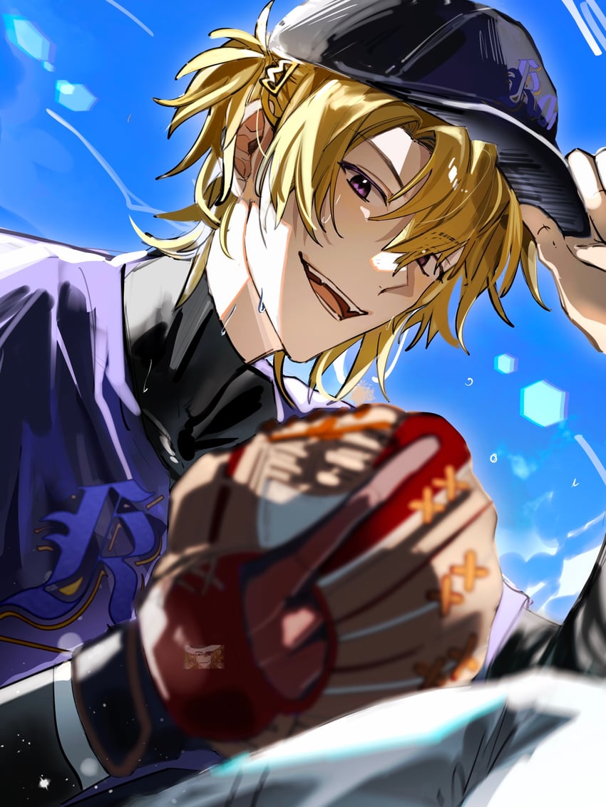 luca kaneshiro (nijisanji and 1 more) drawn by jieli