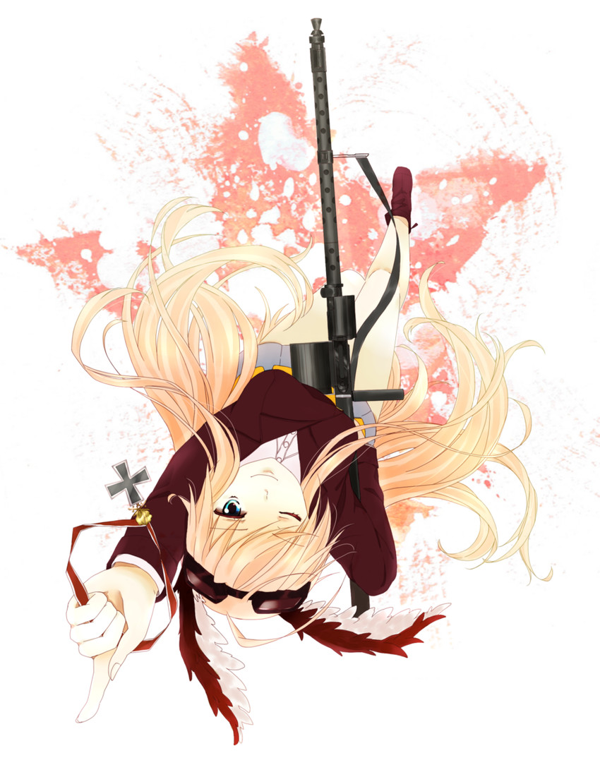 hanna-justina marseille (world witches series and 1 more) drawn by saki_hajime