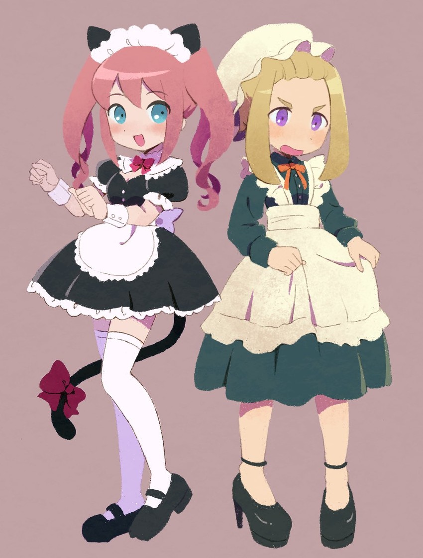 nemoto hina and okada akane (watashi ga motenai no wa dou kangaetemo omaera ga warui!) drawn by iroidori4422