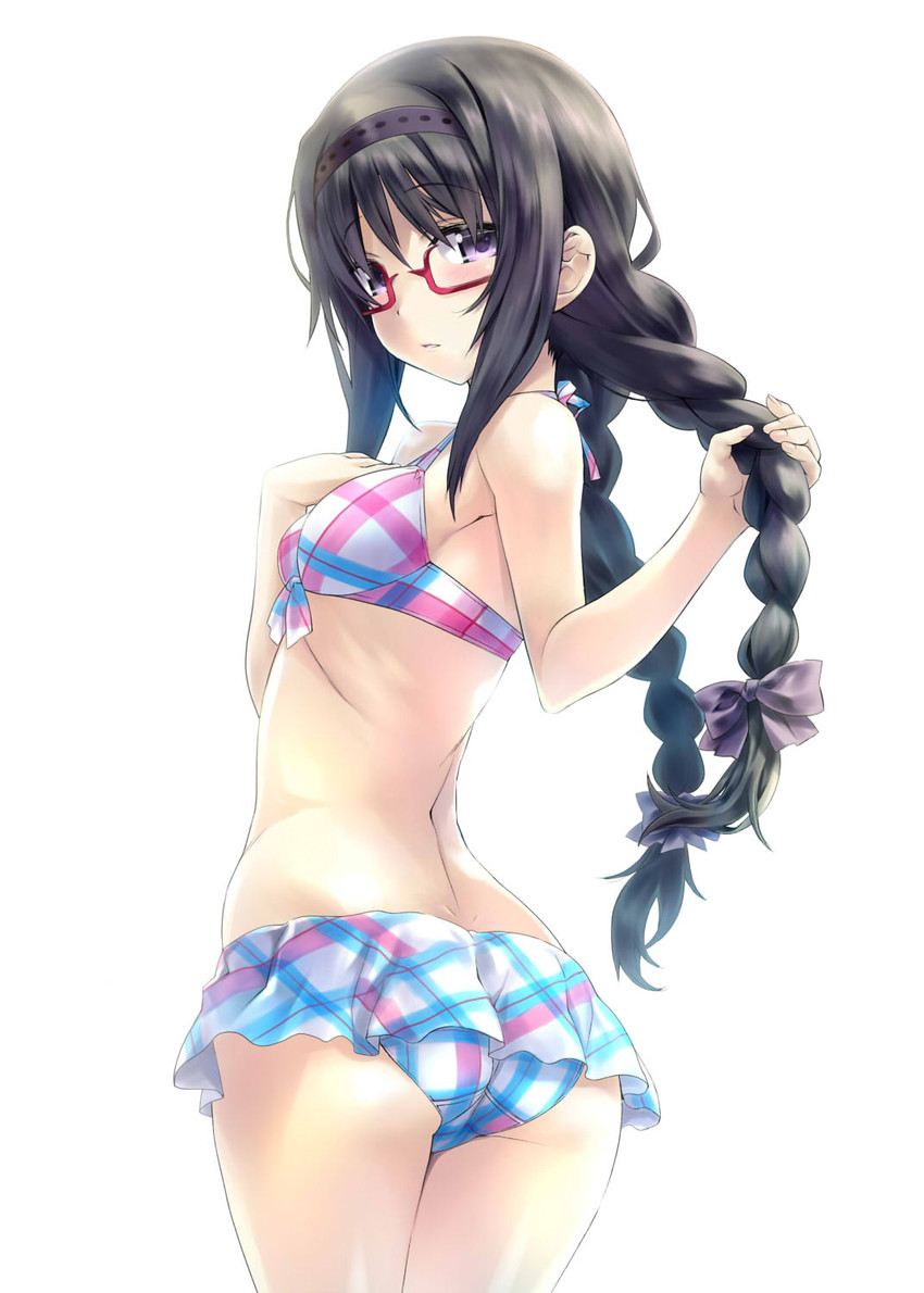 akemi homura (mahou shoujo madoka magica) drawn by nagayori